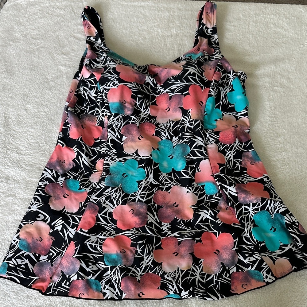 Shore Shapes Floral Swimsuit